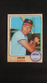 1968 Topps Baseball card #121 Jimmie Hall  ( VERY GOOD CONDITION)