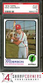 1973 TOPPS #147 MIKE ANDERSON PHILLIES PSA 9 SET BREAK