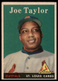 1958 Topps Joe Taylor #451 Rookie Vg