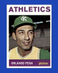 1964 Topps Set-Break #124 Orlando Pena EX-EXMINT *GMCARDS*