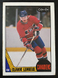 1987-88 O-Pee-Chee #227 Claude Lemieux Rookie - Canadiens de Montréal