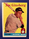 Joe Ginsberg 1958 Topps #67 (VG+)