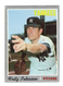 1970 Topps  #142 Fritz Peterson  New York Yankees  EX Condition