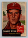 1953 Topps #102 Connie Ryan LOW GRADE (read) Philadelphia Phillies Baseball Card