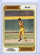 1974 TOPPS DERREL THOMAS #518 SAN DIEGO PADRES AS SHOWN FREE COMBINED SHIPPING