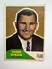 1960 Fleer #116 Hank Stram Dallas Texans Football Trading Card