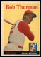 1958 Topps Bob Thurman #34 Vg-VgEx